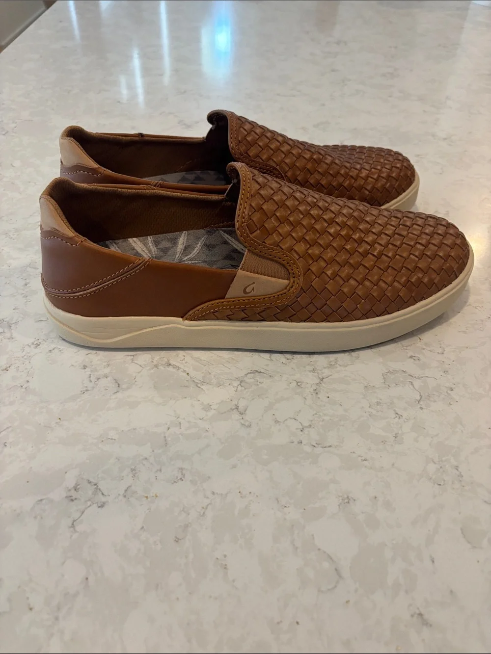 Olukai Men’s Casual Sneakers - Brown 10.5 - Picture 1 of 8